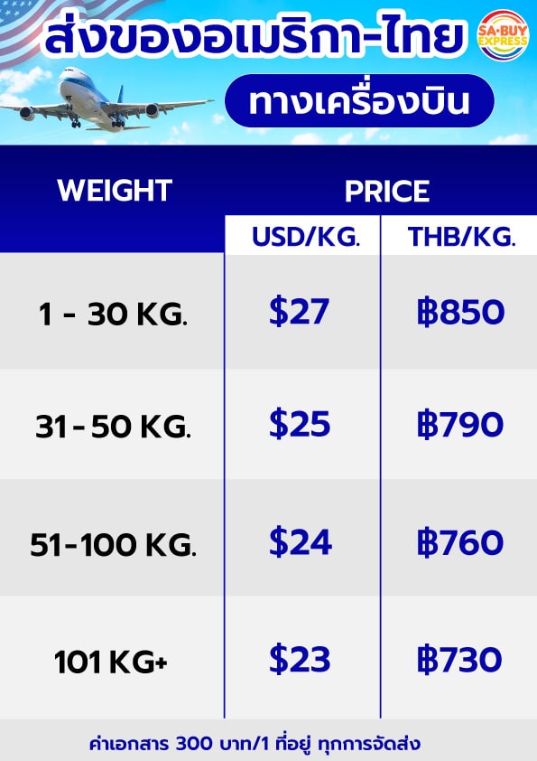 ราคา_USA-THAI_เครื่องบิน